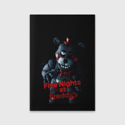 Обложка для паспорта матовая кожа Five Nights At Freddy's