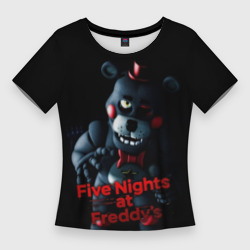 Женская футболка 3D Slim Five Nights At Freddy's