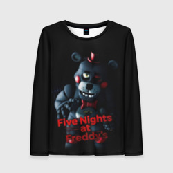 Женский лонгслив 3D Five Nights At Freddy's