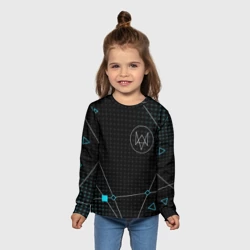 Детский лонгслив 3D Watch dogs - фото 2