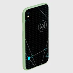 Чехол для iPhone XS Max матовый Watch dogs - фото 2