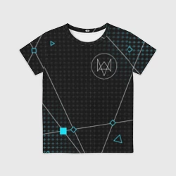 Детская футболка 3D Watch dogs