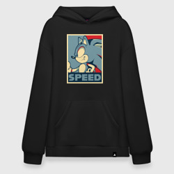 Худи SuperOversize хлопок Соник