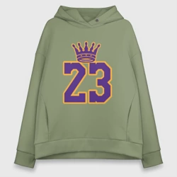 Женское худи Oversize хлопок King James