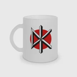 Кружка матовая стеклянная Dead Kennedys