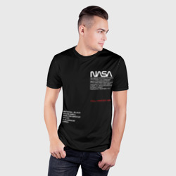 Мужская футболка 3D Slim NASA - фото 2
