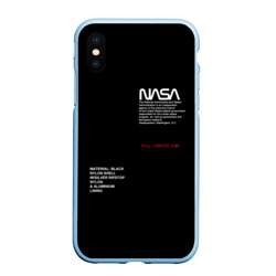 Чехол для iPhone XS Max матовый NASA