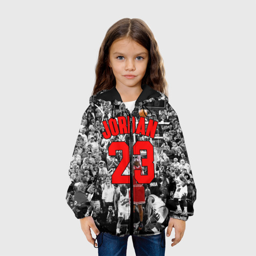 Детская куртка 3D Michael Jordan, цвет черный - фото 4