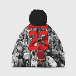 Шапка 3D c помпоном Michael Jordan