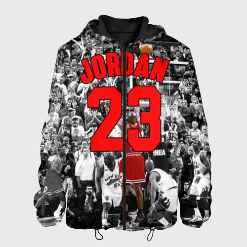 Мужская куртка 3D Michael Jordan