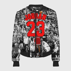 Женский бомбер 3D Michael Jordan
