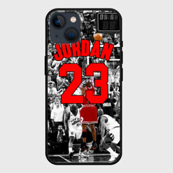 Чехол для iPhone 14 Michael Jordan