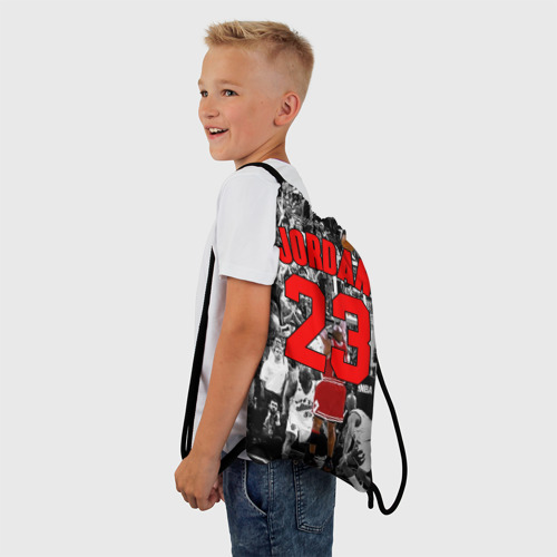 Рюкзак-мешок 3D Michael Jordan - фото 3