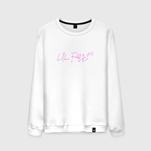 Мужской свитшот хлопок LIL Peep на спине Лил Пип