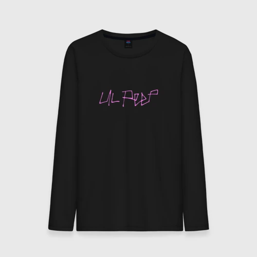 Мужской лонгслив хлопок LIL Peep на спине Лил Пип