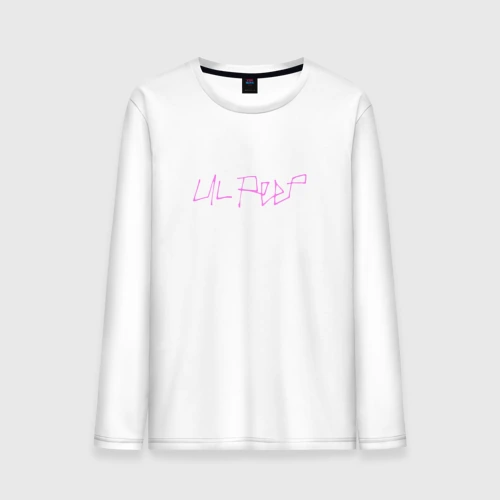 Мужской лонгслив хлопок LIL Peep на спине Лил Пип