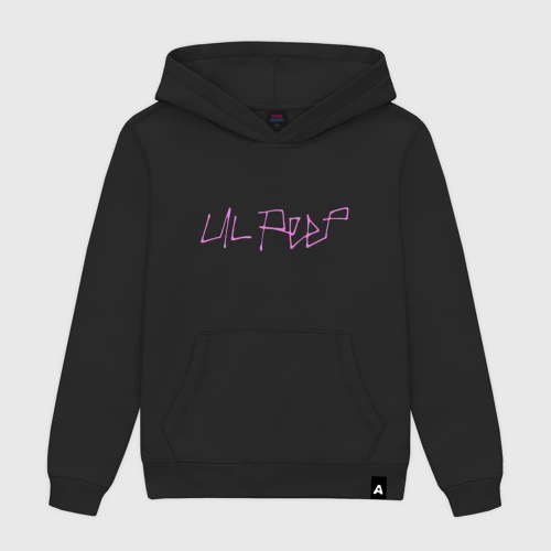Мужская толстовка хлопок LIL Peep на спине Лил Пип