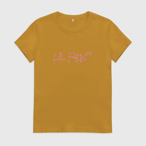 Женская футболка хлопок LIL Peep на спине Лил Пип