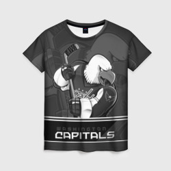 Женская футболка 3D Washington Capitals