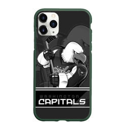 Чехол для iPhone 11 Pro матовый Washington Capitals