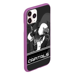 Чехол для iPhone 11 Pro Max матовый Washington Capitals - фото 2