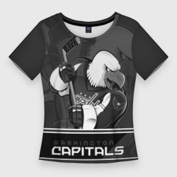 Женская футболка 3D Slim Washington Capitals