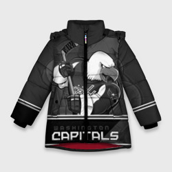 Зимняя куртка для девочек 3D Washington Capitals