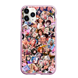 Чехол для iPhone 11 Pro Max матовый Ахегао фото косплей - Real 3D Ahegao cosplay