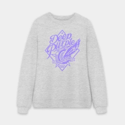 Мужской свитшот oversize без начеса хлопок Deep Purple