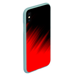 Чехол для iPhone XS Max матовый Полосы и ничего лишнего - фото 2