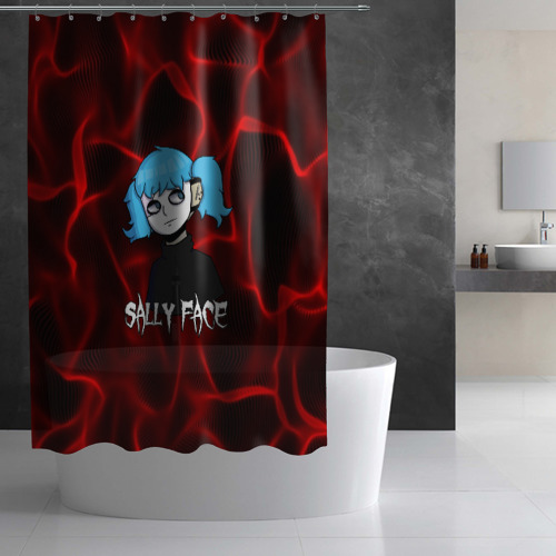 Штора 3D для ванной SALLY FACE - фото 2
