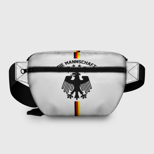 Поясная сумка 3D с принтом Сборная Германии, вид сзади #1