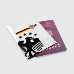 Обложка для паспорта матовая кожа Сборная Германии - фото 2