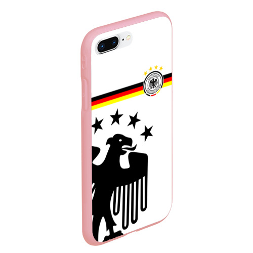 Чехол для iPhone 7Plus/8 Plus матовый Сборная Германии, цвет баблгам - фото 3