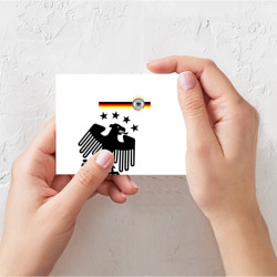 Поздравительная открытка Сборная Германии - фото 2