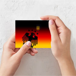 Поздравительная открытка Сборная Германии - фото 2