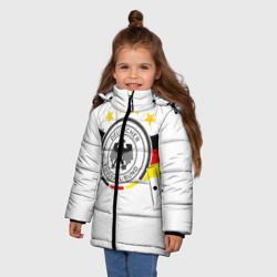 Зимняя куртка для девочек 3D Сборная Германии - фото 2