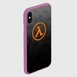 Чехол для iPhone XS Max матовый Half-life - фото 2