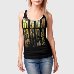 Женская майка 3D Приключения ДжоДжо - фото 2