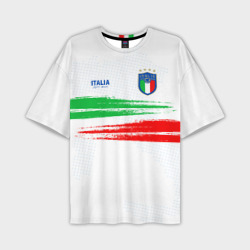 Мужская футболка oversize 3D Сборная Италии
