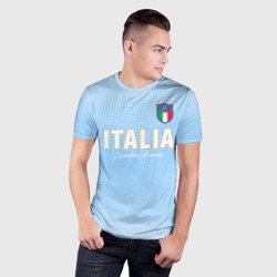 Мужская футболка 3D Slim Сборная Италии - фото 2