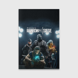 Обложка для паспорта матовая кожа Tom Clancy’s Rainbow Six Siege