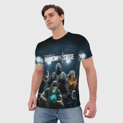 Мужская футболка 3D Tom Clancy’s Rainbow Six Siege - фото 2
