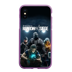 Чехол для iPhone XS Max матовый Tom Clancy’s Rainbow Six Siege