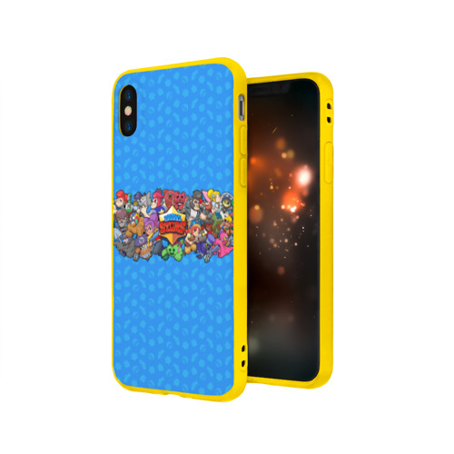 Чехол для iPhone X матовый Brawl Stars Фото 01 Чехол для iPhone X матовый Brawl Stars Фото 01