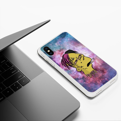 Чехол для iPhone XS Max матовый Lil Peep - фото 5