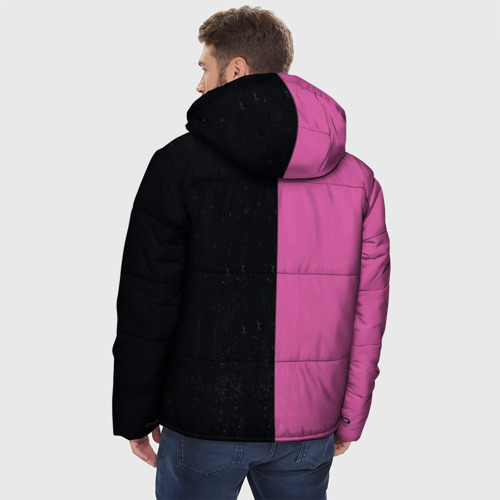 Мужская зимняя куртка 3D Lil Peep, цвет красный - фото 4