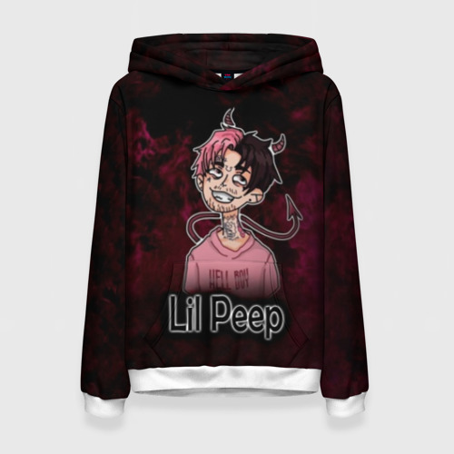 Женская толстовка 3D Lil Peep, цвет 3D печать