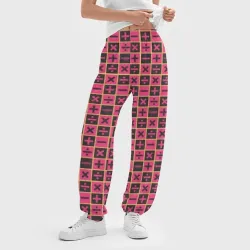 Женские джоггеры оверсайз 3D Приключения ДжоДжо - фото 2