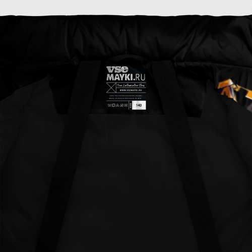 Зимняя куртка для мальчиков 3D JoJo Bizarre Adventure - Бруно Буччелати, цвет черный - фото 7